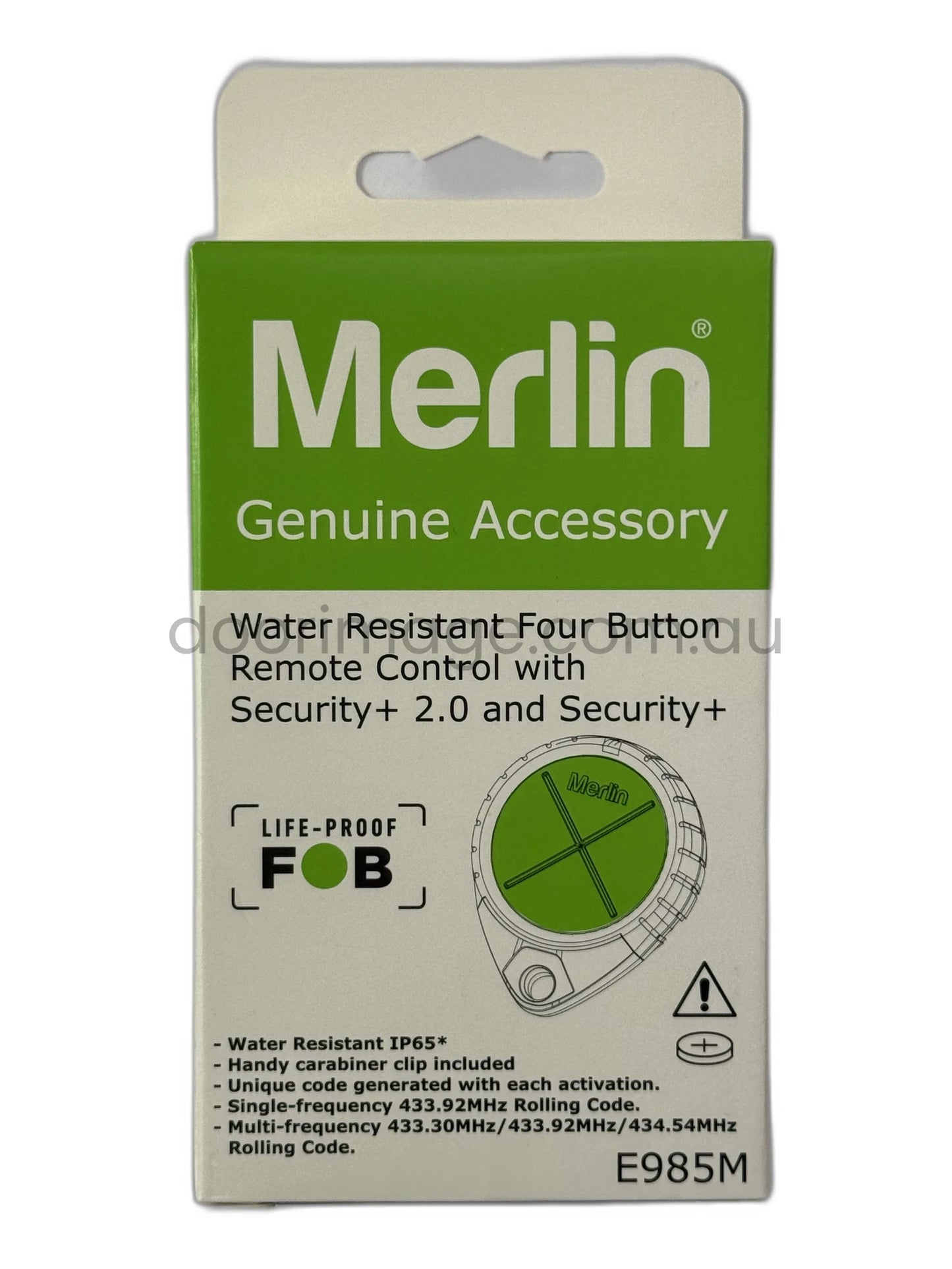 Four-Button Water-Resistant Remote