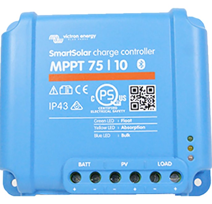 ELSEMA MPPT 75/10 Solar Charger for 12/24 Volt sourcing 10 Amps