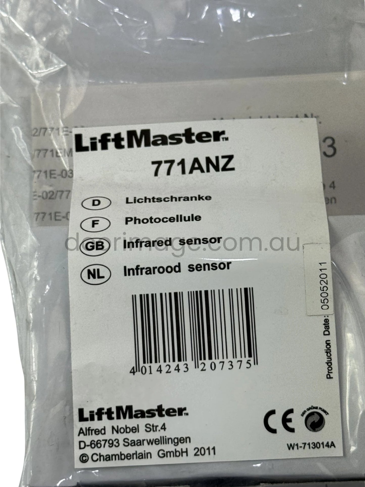 MERLIN 771ANZ SAFETY IR BEAMS PROTECTOR SYSTEM