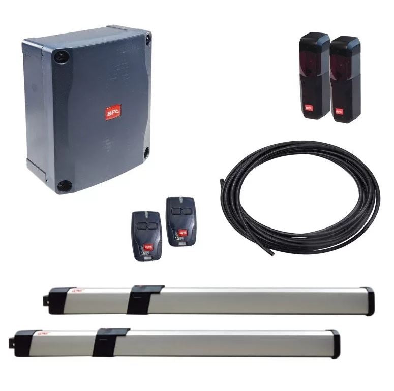 BFT Giuno BT A20 UL Dual Automatic Swing Gate Opener Kit