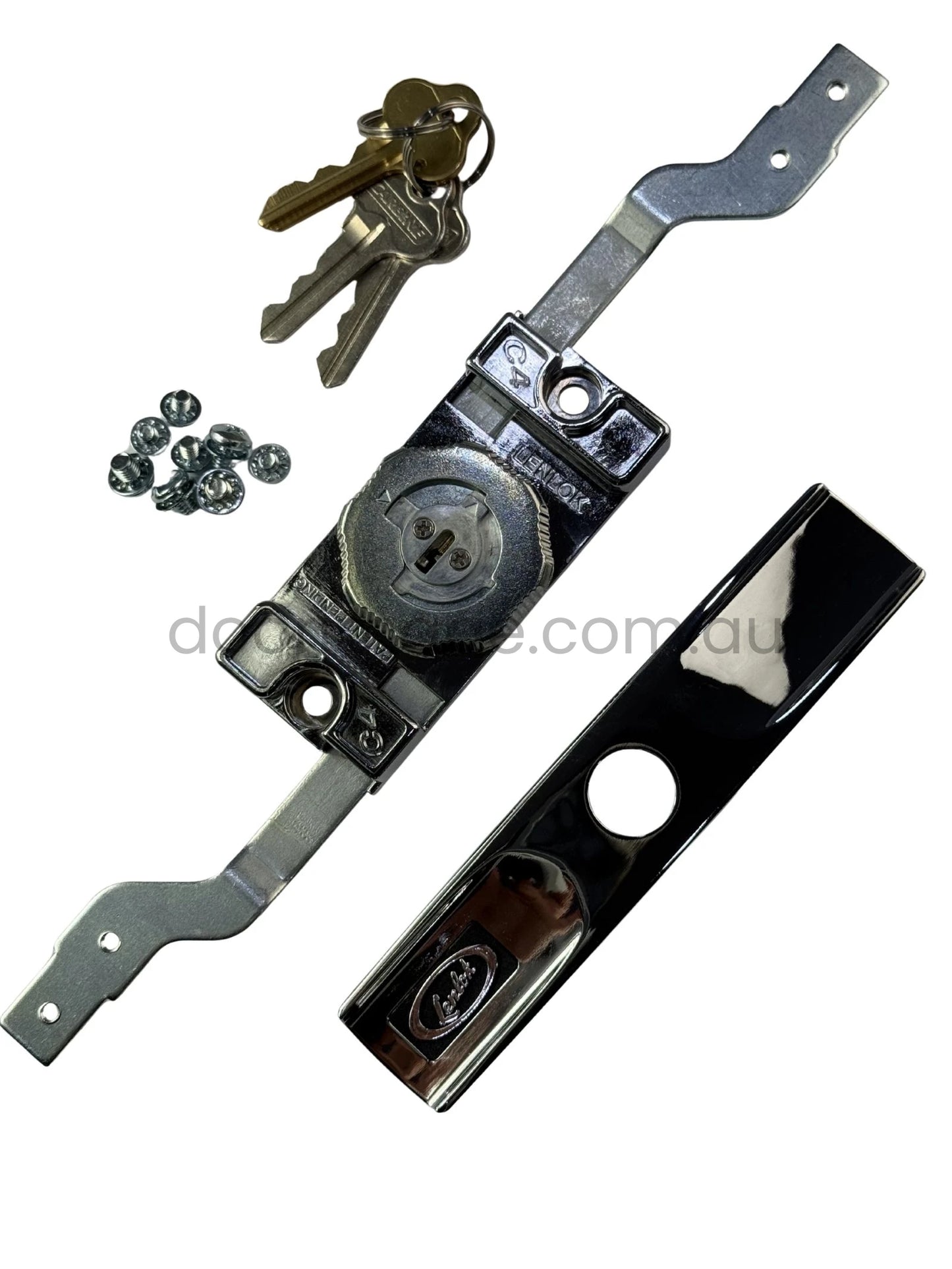 LENLOCK CBS Garage Roller Door Lock With Faceplate & Keys Suits Steeline Old