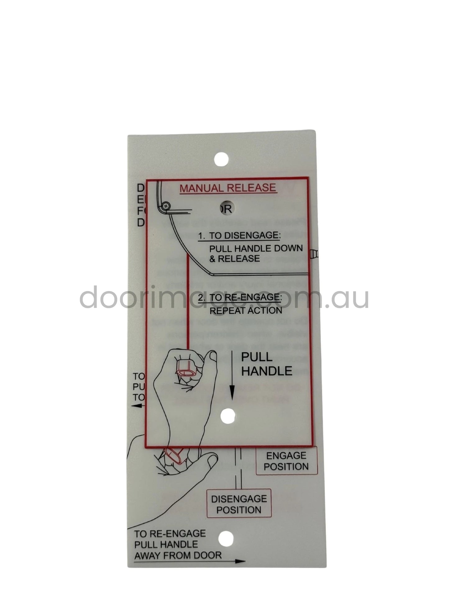 Merlin_Key Operated Manual Release_#E1702M.