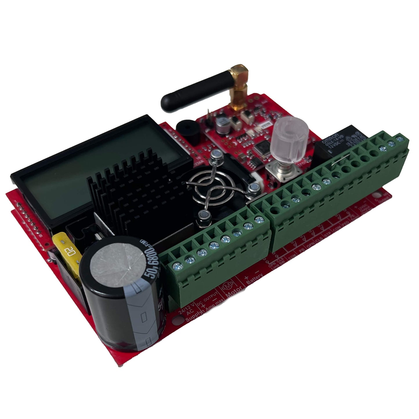 Elsema MCSv2 – Single Gate Controller for motors from 120W