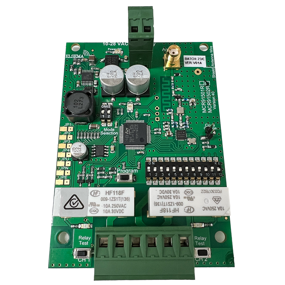 Elsema Multicode 915MHz 2 Ch Receiver MCR91502R
