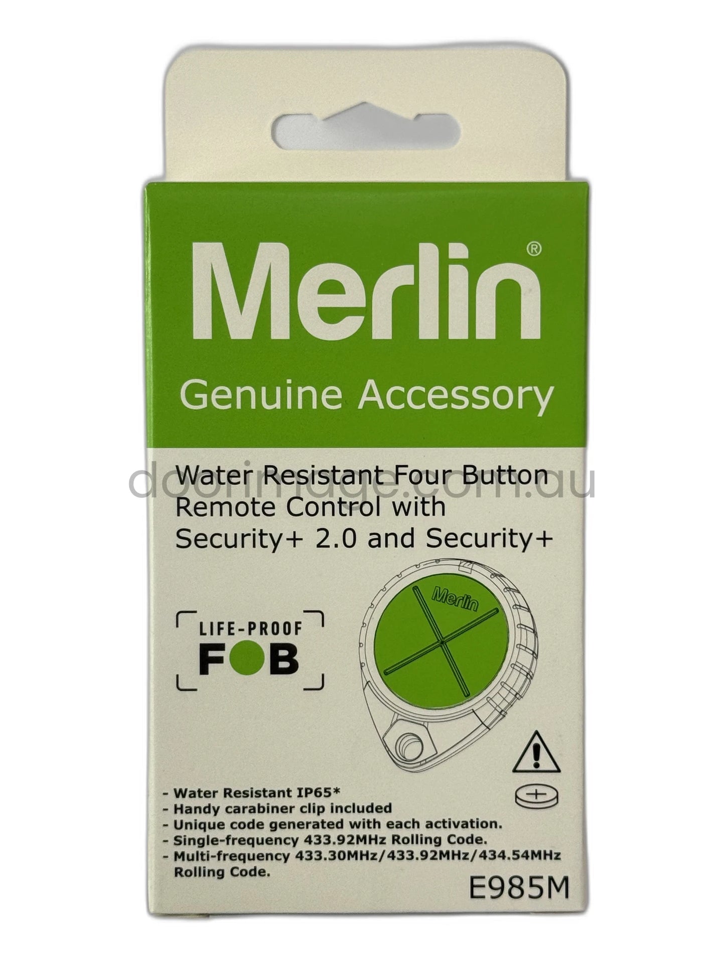Four-Button Water-Resistant Remote