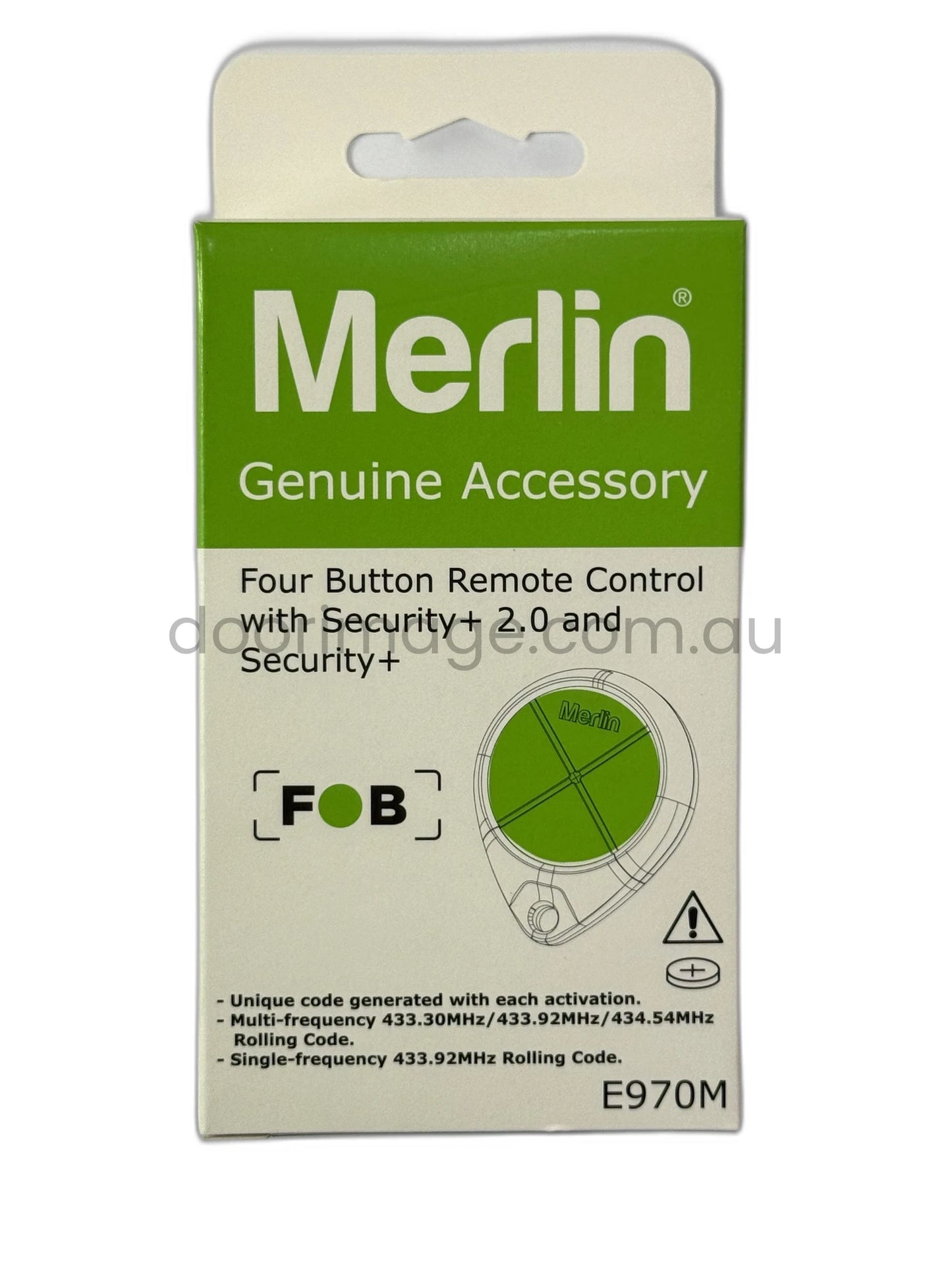 Merlin Garage Remote Control E970M Premium Security+ and Security+2