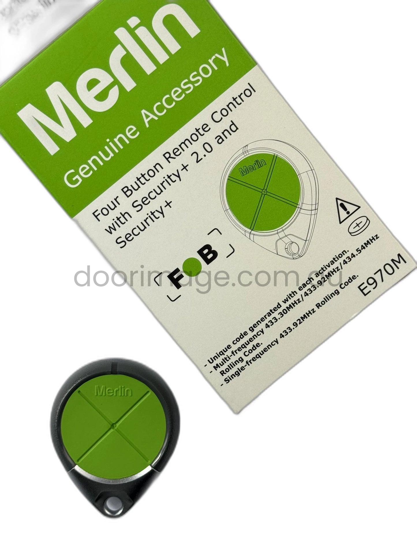 Merlin Garage Remote Control E970M Premium Security+ and Security+2