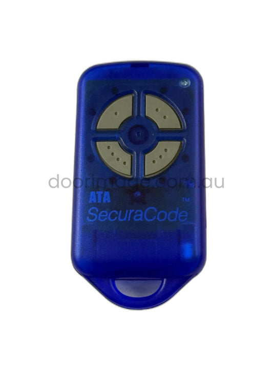 PTX-4 Blue ATA Garage Door Remote Control SecuraCode