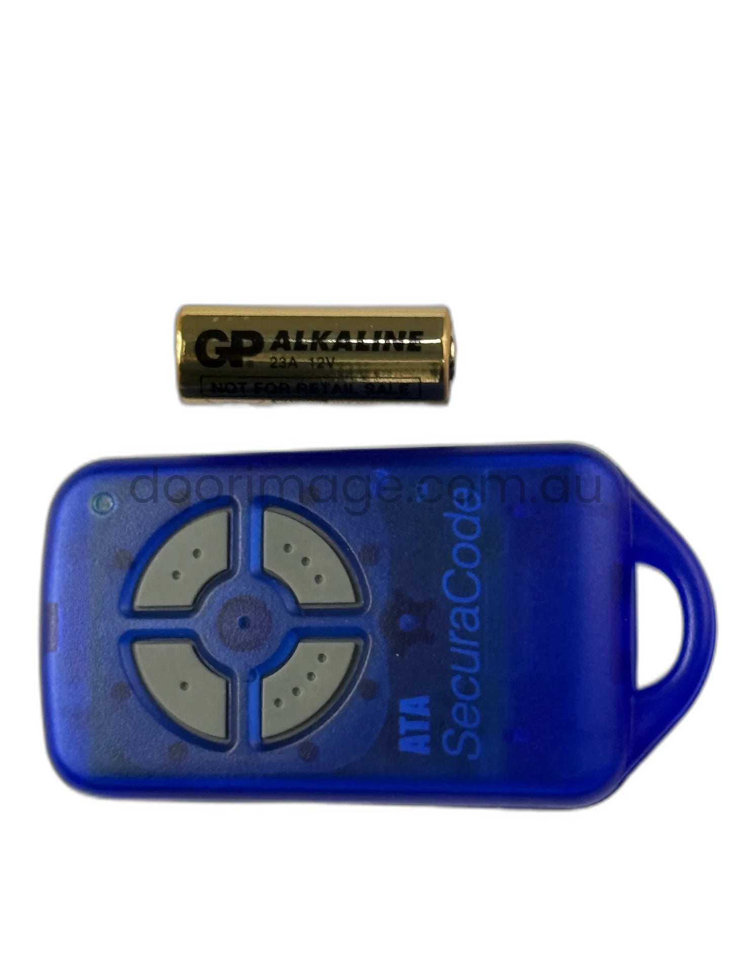 PTX-4 Blue ATA Garage Door Remote Control SecuraCode