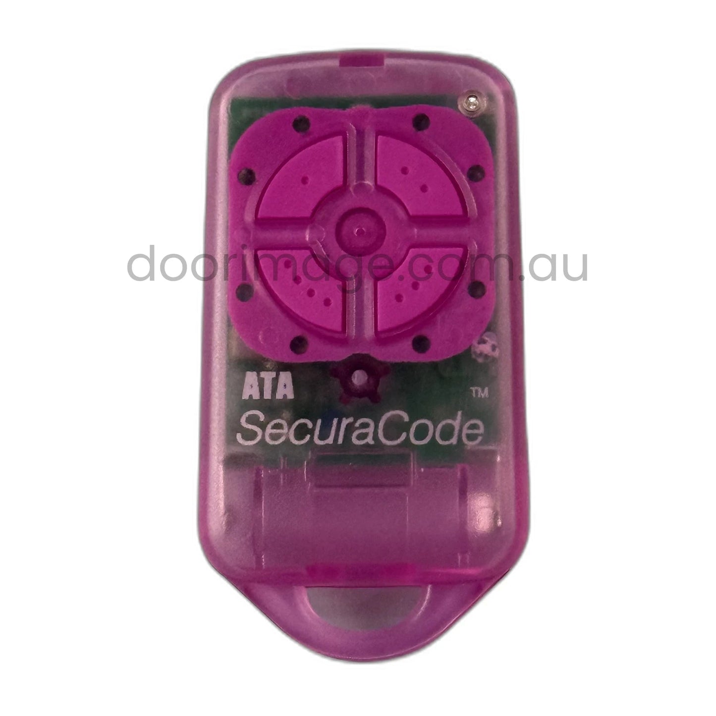 PTX-4 T BLUE & PINK GARAGE DOOR REMOTE ATA SecuraCode