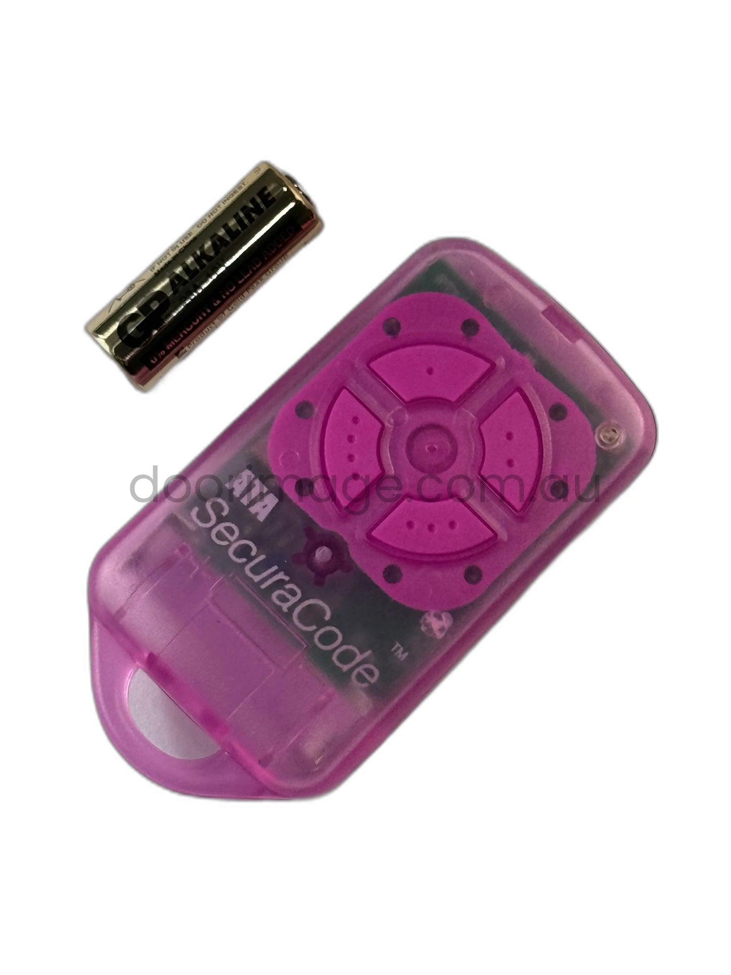 PTX-4 T BLUE & PINK GARAGE DOOR REMOTE ATA SecuraCode