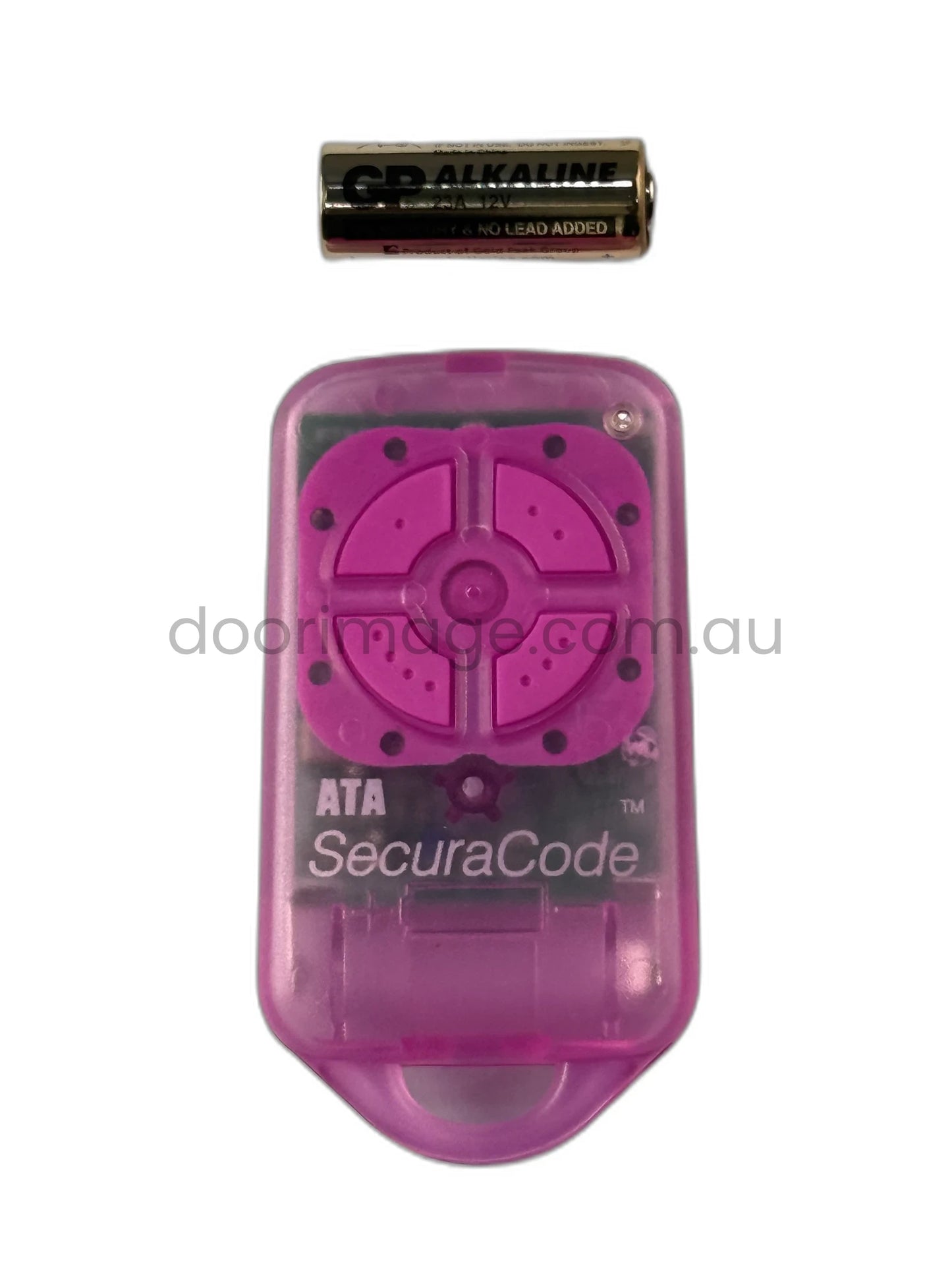 PTX-4 T BLUE & PINK GARAGE DOOR REMOTE ATA SecuraCode