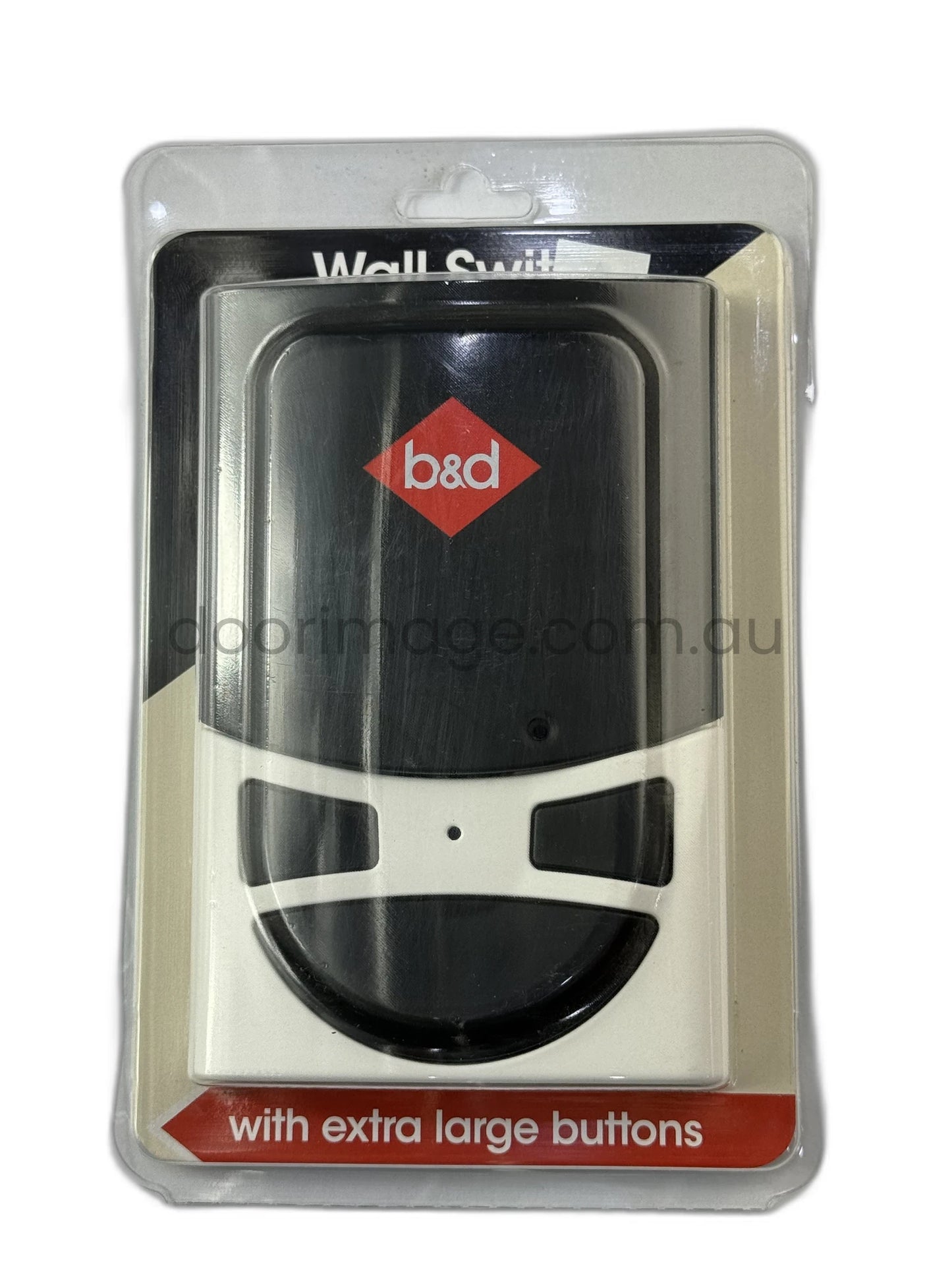 B&D WTB-7V1 4 extra large button wireless wall remote - model 86970