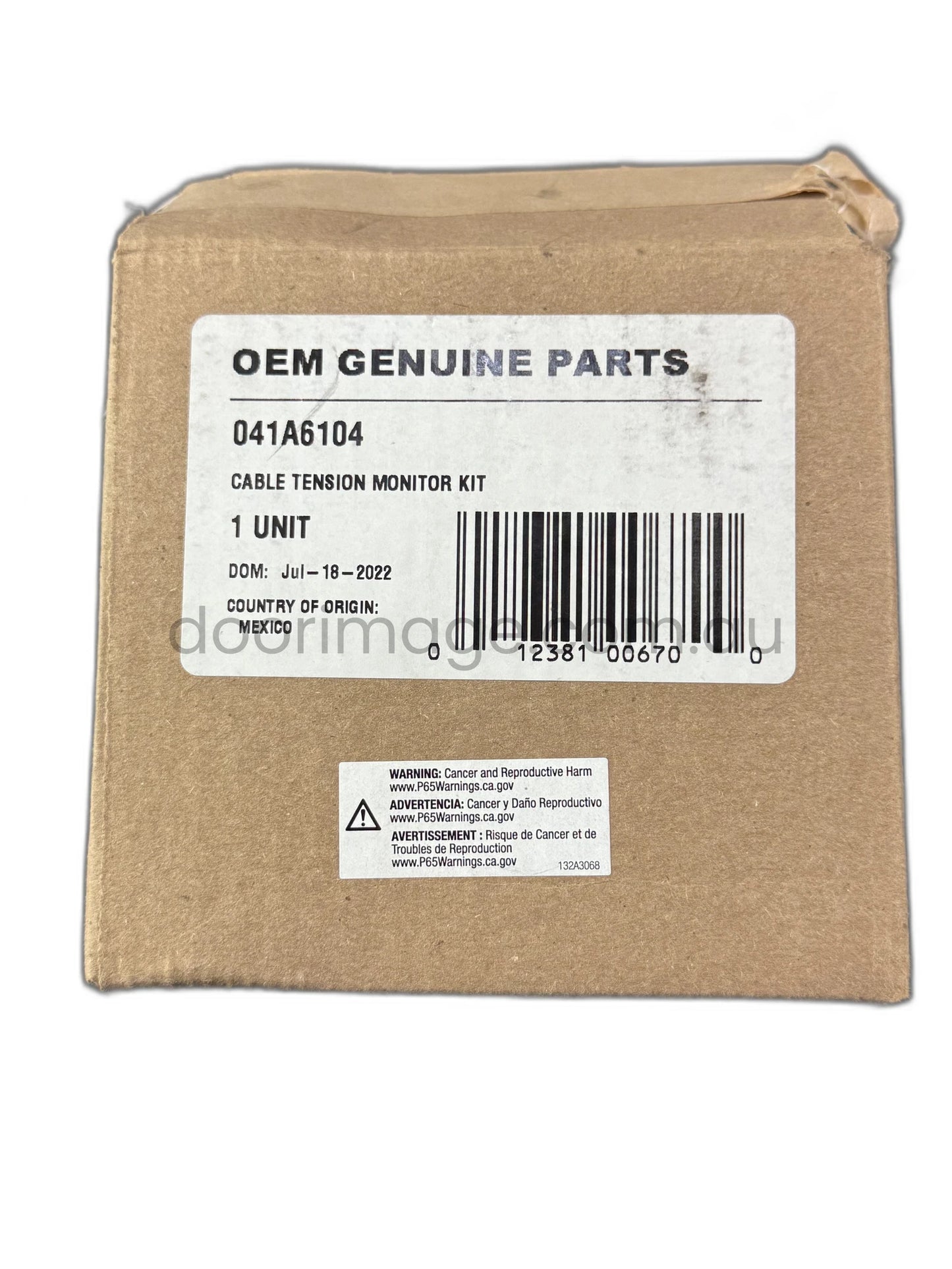 Chamberlain Merlin Spare Part 041A6104-1 Cable Tension Monitor Suit MJ3800