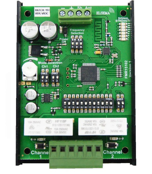 ELSEMA FMR15102 Two Channel MHZ Receiver