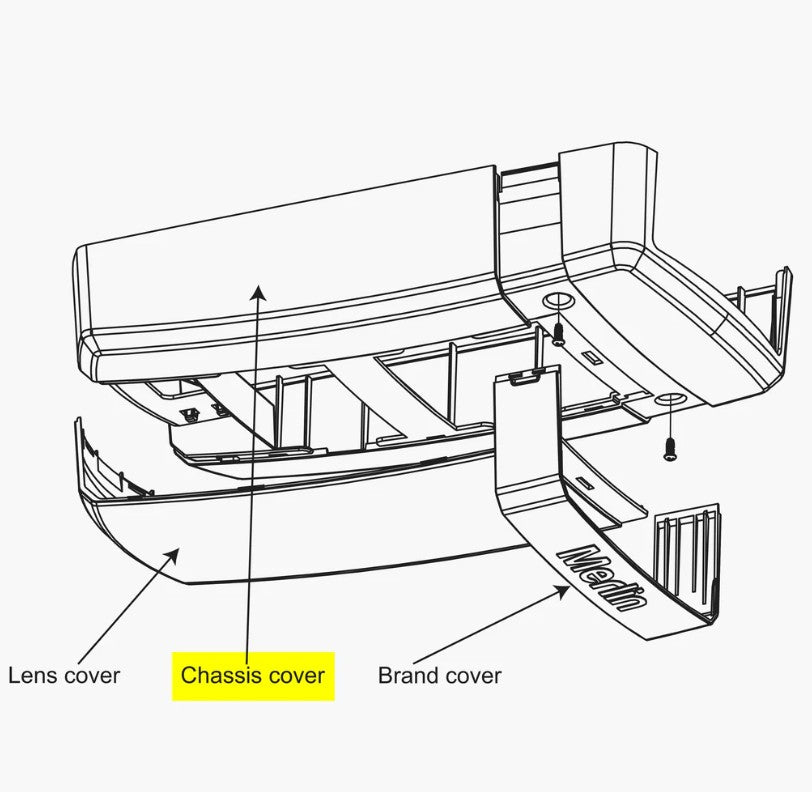 Merlin Chassis Cover PowerAce (MT60EVO)